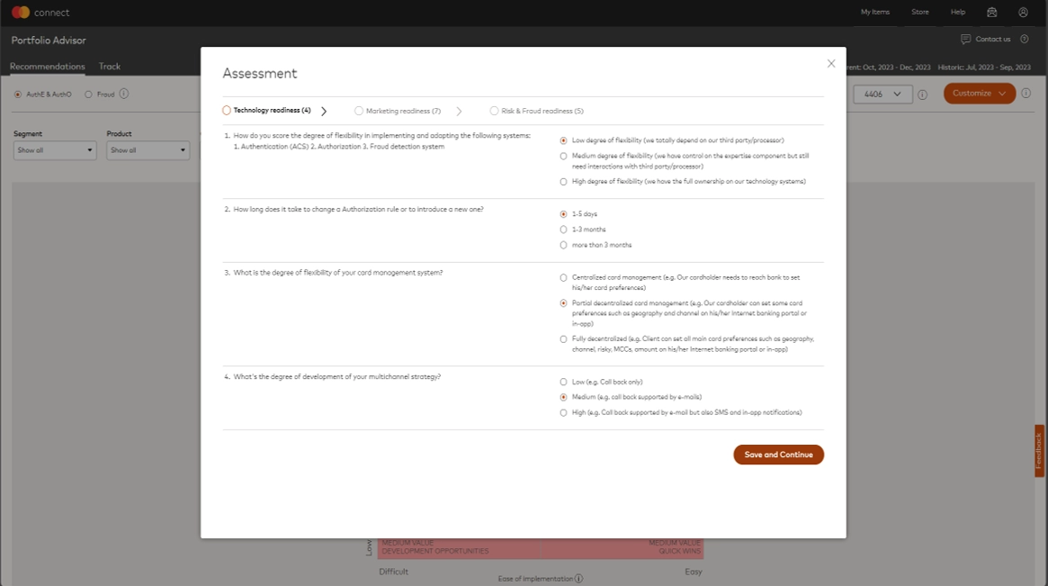 Advanced personalization screenshot