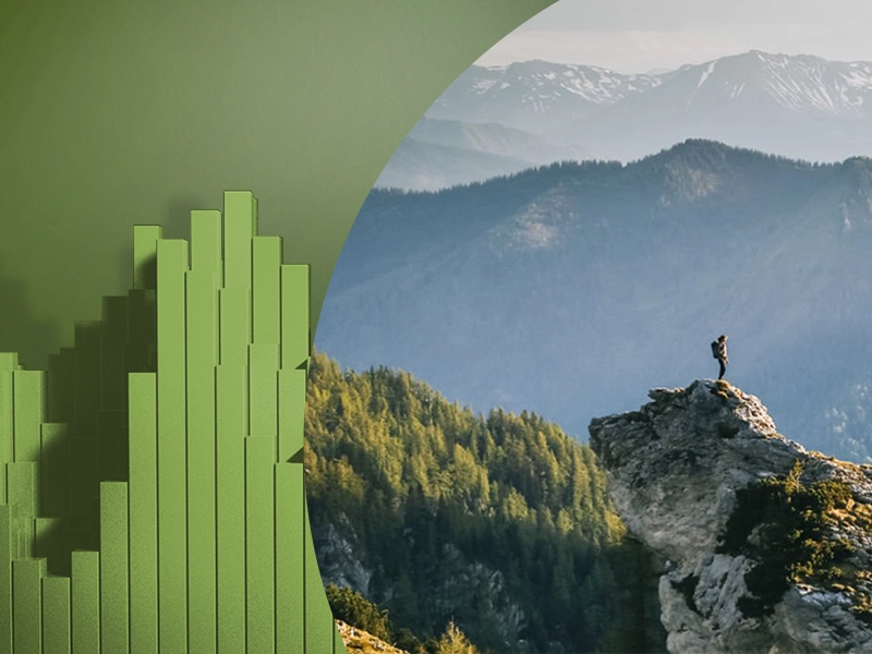 Guy standing on rock image