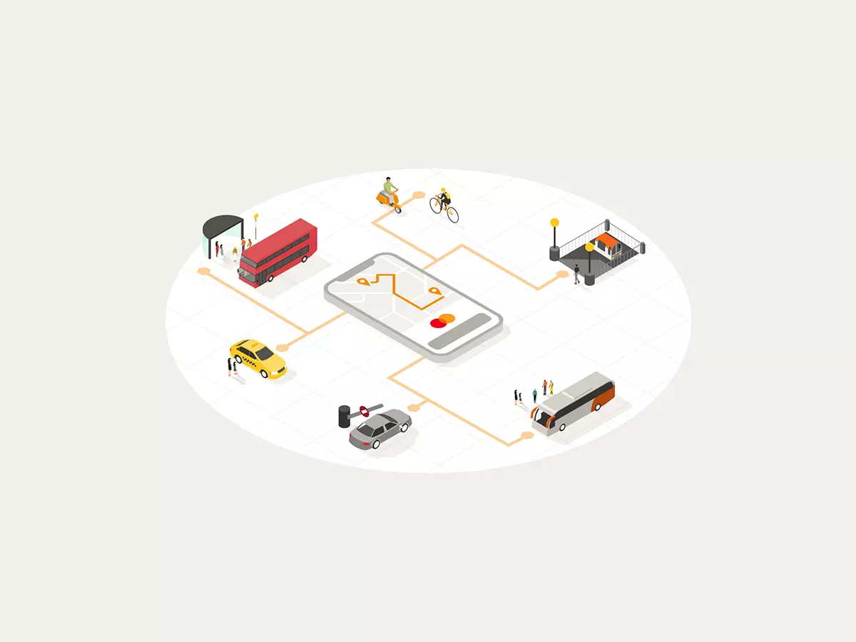 Traversing cities seamlessly illustration 1