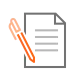 Pen and paper icon
