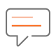Comment bubble icon