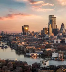 London clock tile image