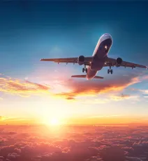 Plane flying teaser