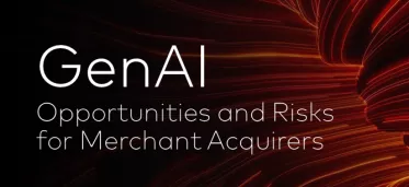 Teaser image that says, "Western Session, GenAI, Opportunities and Risks for Merchant Acquirers." The Mastercard logo is visible at the bottom left hand corner.