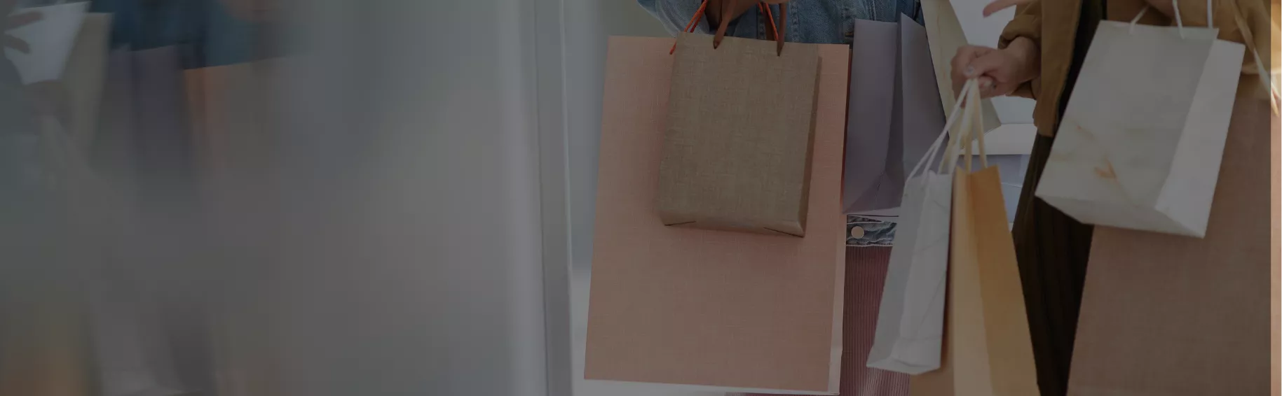 Women with bags