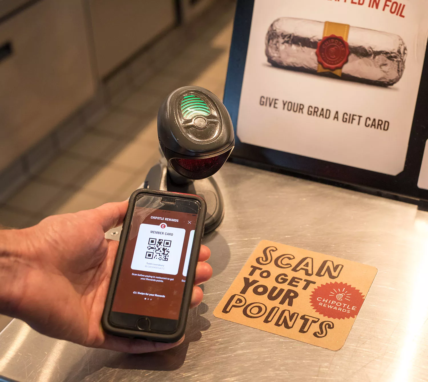 chipotle rewards scan