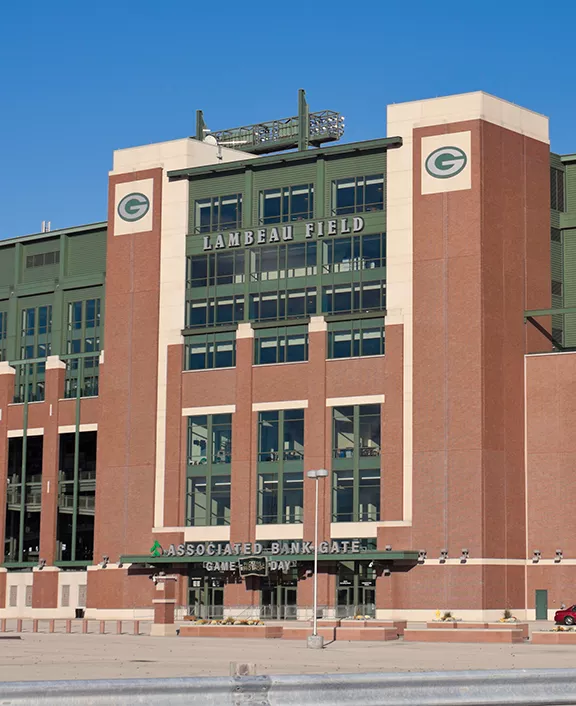 Lambeau field front image