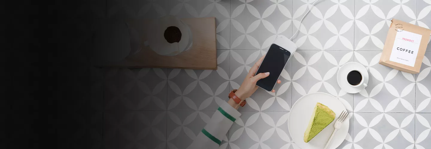 Tap on Phone inforgraphic banner