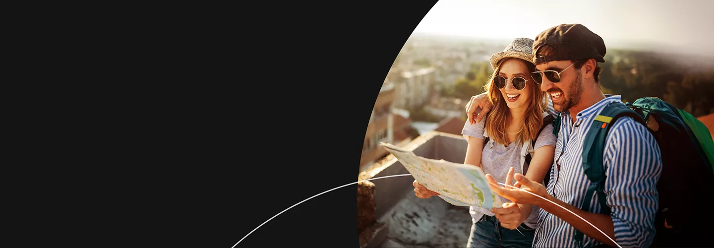 European travelers banner