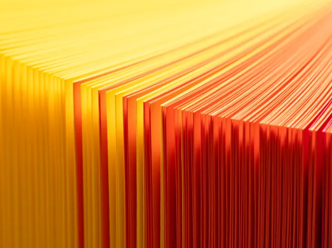 Orange and yellow design