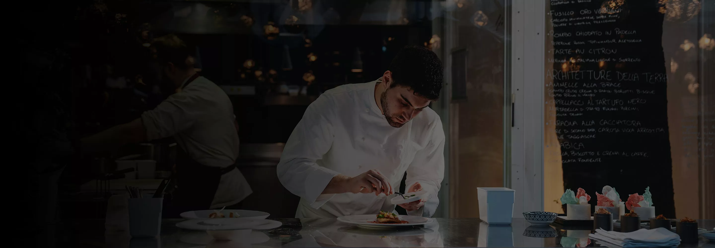 Test & Learn for restaurant banner
