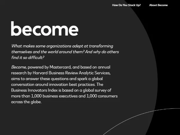 Become 2020 Innovation Survey